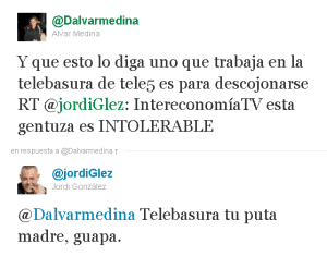 insultos twitter famosos