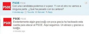 Twitter PSOE