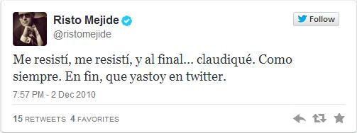 Los primeros tuits de las cuentas españolas más populares