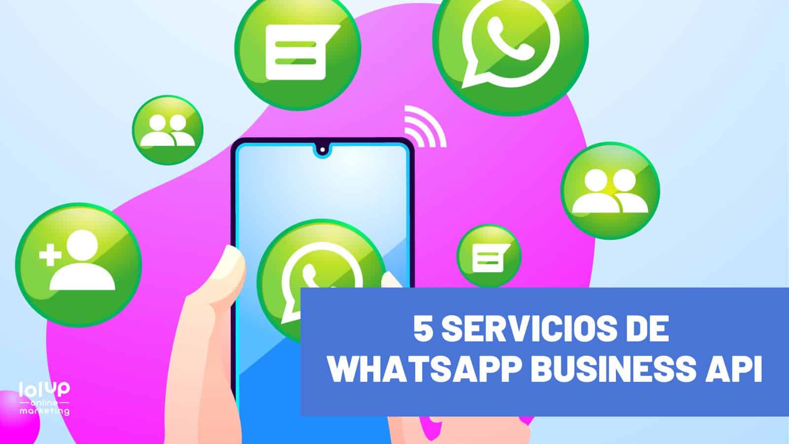 servicios de WhatsApp Business API